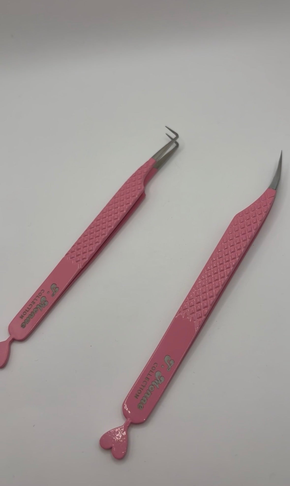 Fiber tip tweezer duo