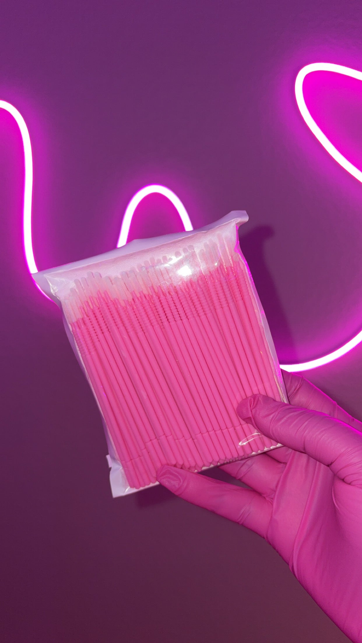 Long head micro brushes